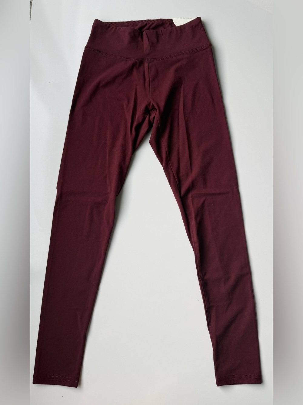 NWT Aerie Offline Maroon OG Original Mid Rise Leggings Pants Women’s Small